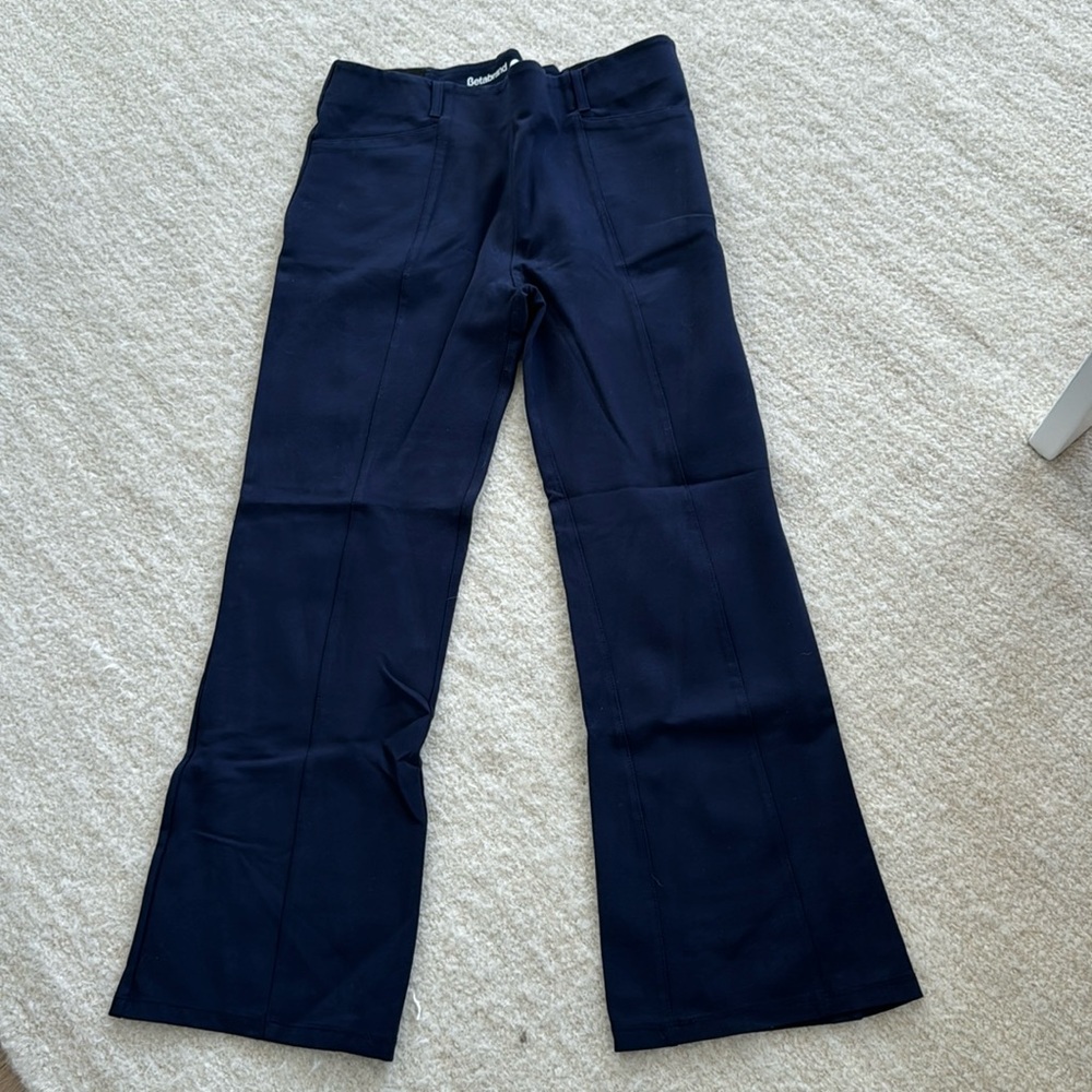 Betabrand dress pants size XLpetite 2 faux pockets back, 2 real pockets front